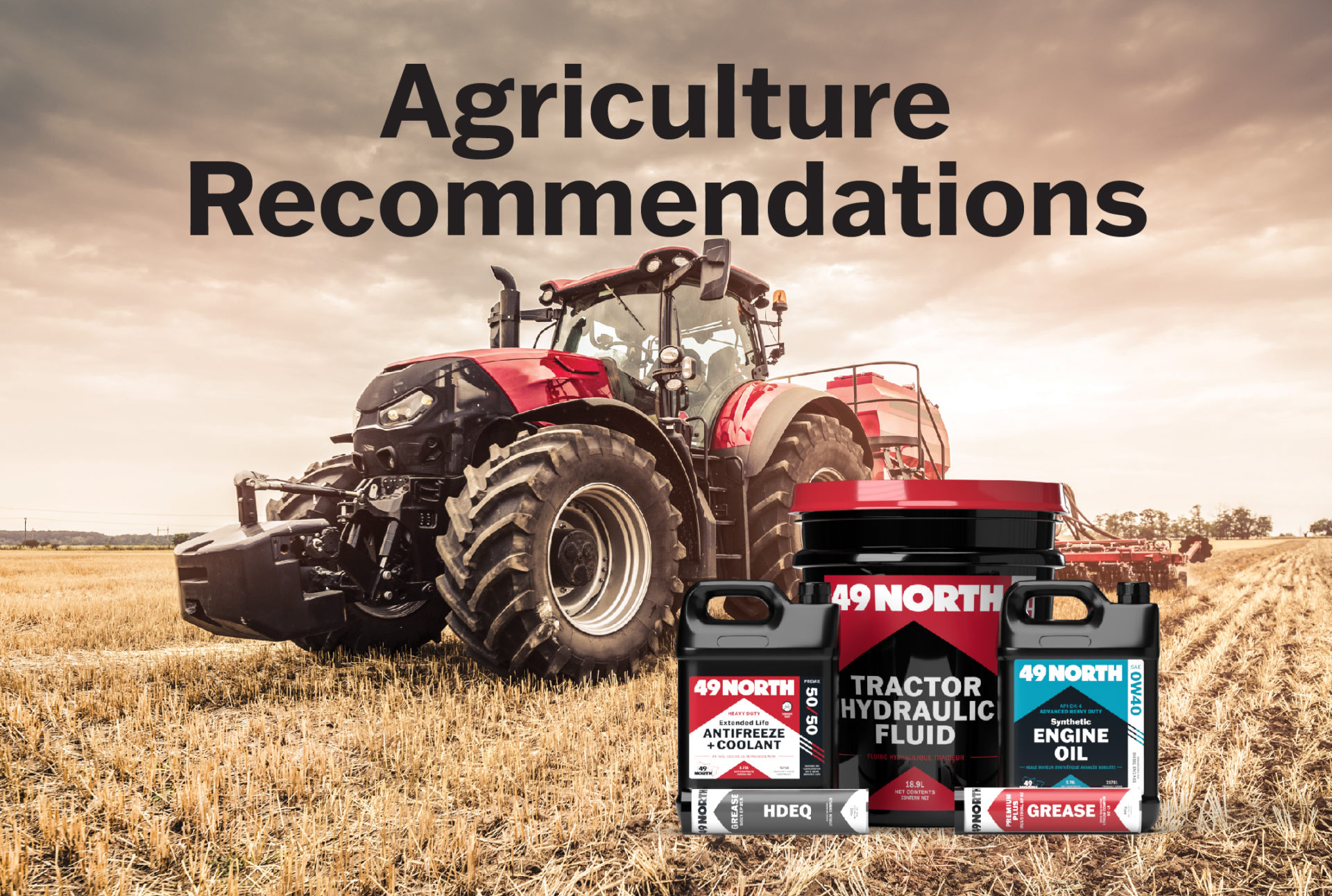 Agriculture Lubricant 49 North Lubricants