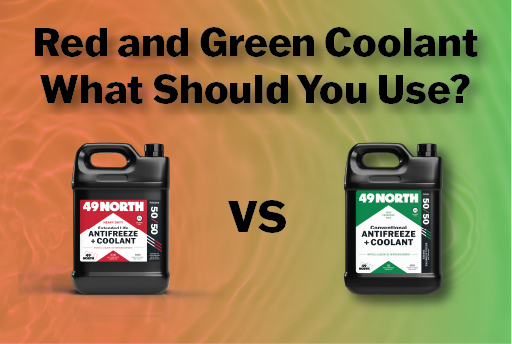 Red and Green Coolant - What Should you Use? - 49 North Lubricants