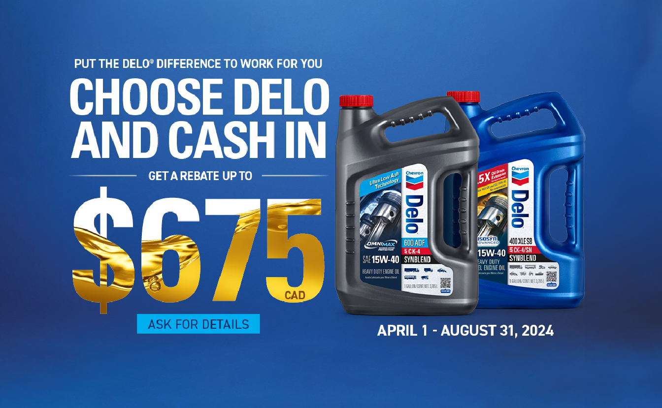 Choose Delo® and Cash In! - 49 North Lubricants