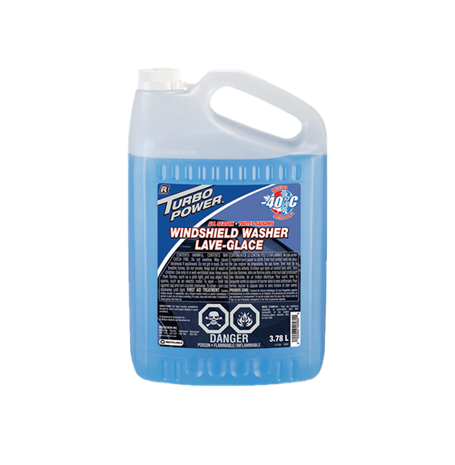 Manitoba windshield washer and motor oil